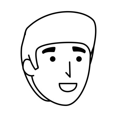 genç ve rahat bir adam baş karakter