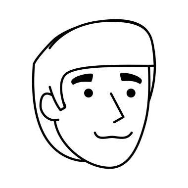 genç ve rahat bir adam baş karakter