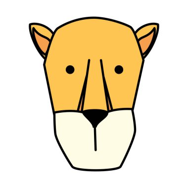 Afrika dişi aslan vahşi hayvan