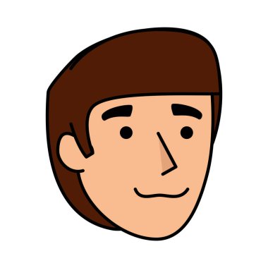 genç ve rahat bir adam baş karakter