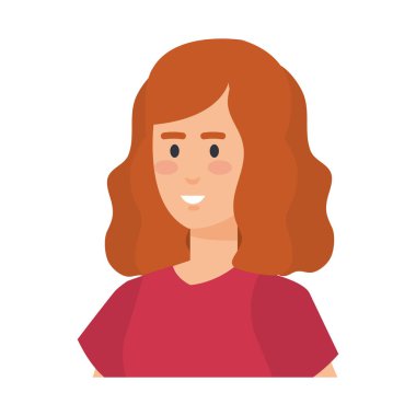 güzel ve genç kadın karakter