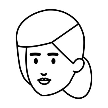 güzel ve genç kadın baş karakter