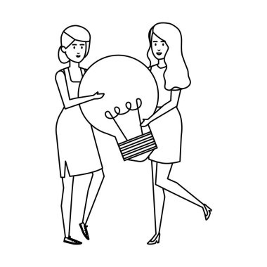 ampul kaldırma çift kızlar