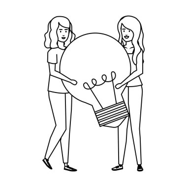 ampul kaldırma çift kızlar