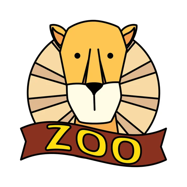 Lionne africaine animal sauvage — Image vectorielle
