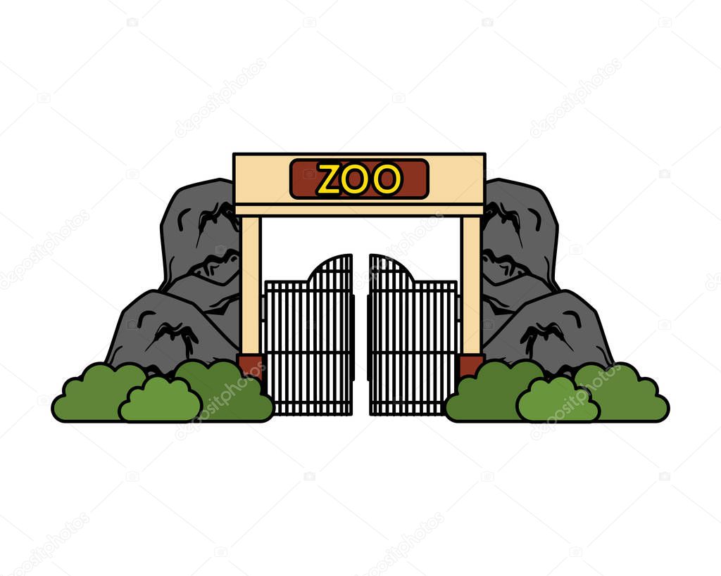 entrance facade of zoo