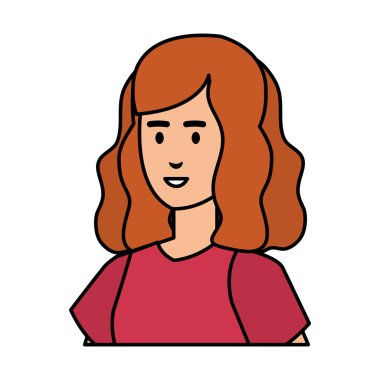 güzel ve genç kadın karakter