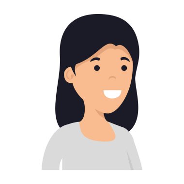 güzel ve genç kadın karakter