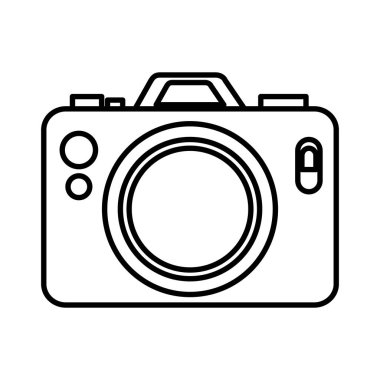 fotoğraf kamera izole simgesi