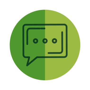 konuşma balonu ileti simgesi