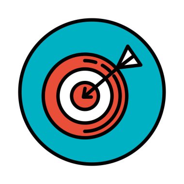 ok simgesine sahip hedef