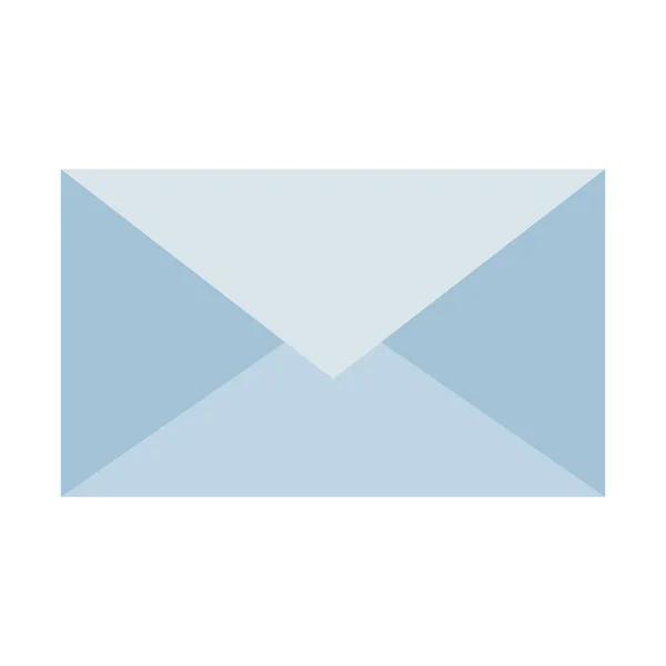 Zarf posta izole simgesi — Stok Vektör