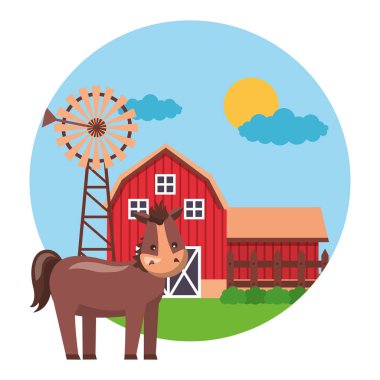 hayvan ahır çiftlik taze