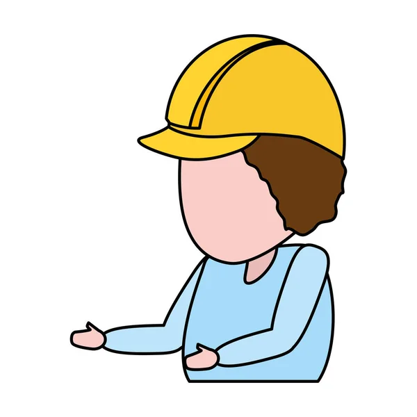 建設労働者の専門家 — ストックベクタ