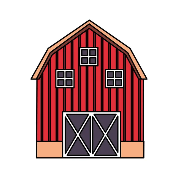 Barn farm fresh — Stock Vector