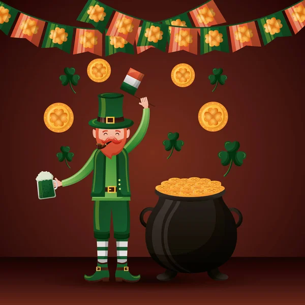 Feliz dia de St. Patricks — Vetor de Stock