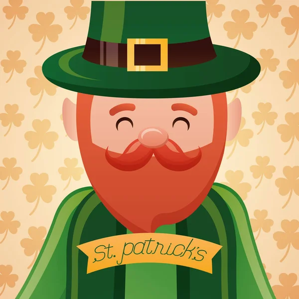 Glad St Patricks dag — Stock vektor