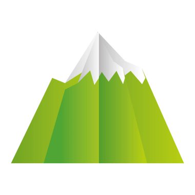 kağıt origami manzara