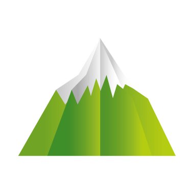 kağıt origami manzara