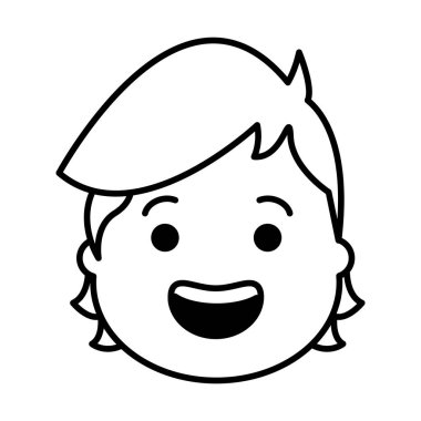 Adamın yüzü gülüyor