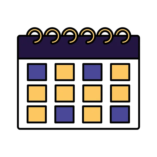 Σχέδιο υπενθύμισης ημερολογίου — Διανυσματικό Αρχείο