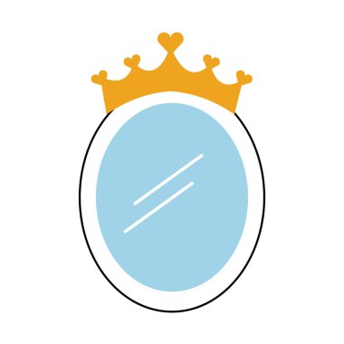 taç ayna Prenses dekorasyon aksesuarı