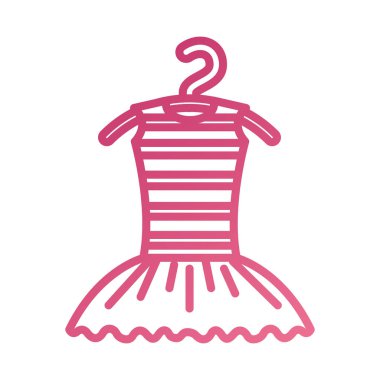 Tutu bale askı kostüm klasik üzerinde