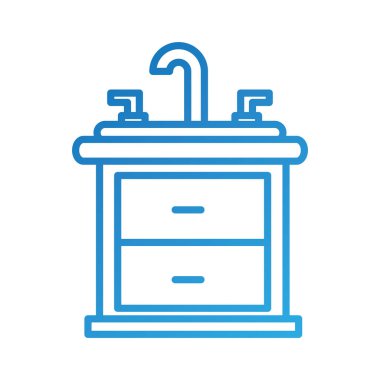 banyo iç lavabo vanity kabine mobilya Çekmeceli