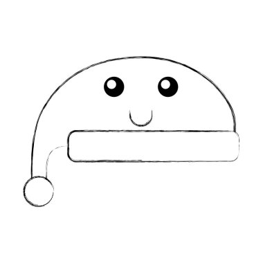 Kawaii Noel şapka kıyafet santa karikatür