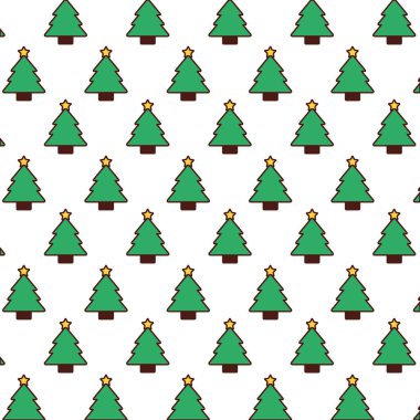 Noel ağacı dekorasyon kutlama duvar kağıdı tasarımı