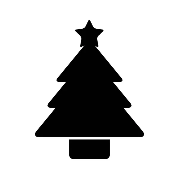 Tannenbaum Dekoration Ornament Design — Stockvektor