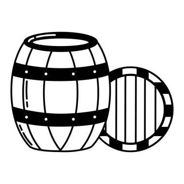 bira varil ahşap simgesi