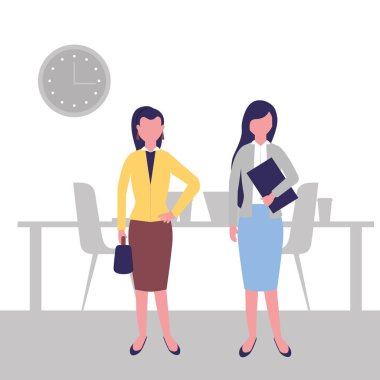 işyerinde iş kadınlar