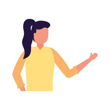 kadın karakter portre