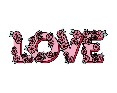 çiçekli kelimesini seviyorum