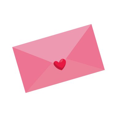 kalp simgesi olan zarf