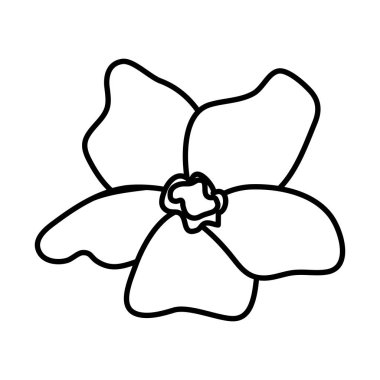 güzel çiçek dekoratif simgesi