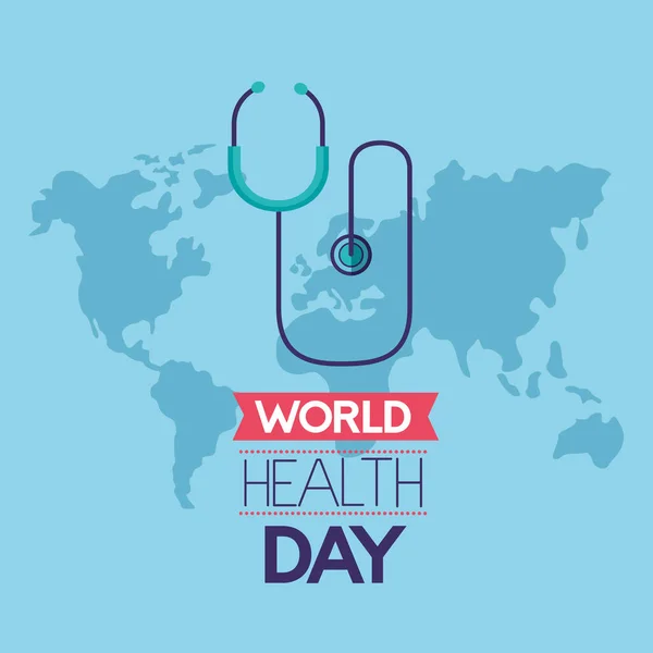 Världshälsodagen — Stock vektor