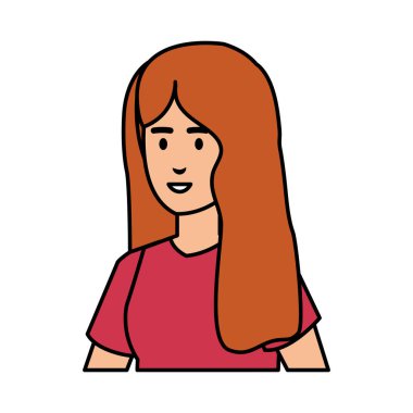 güzel ve genç kadın karakter