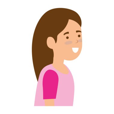 güzel ve genç kadın karakter