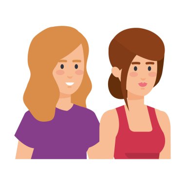 iş kadınları avatarlar karakter grubu