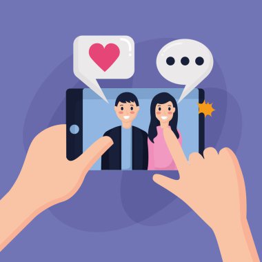 İnsanlar alarak selfie