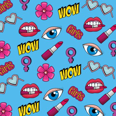 arka plan moda pop sanat yama