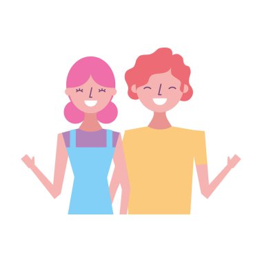 Çift portre karakterler