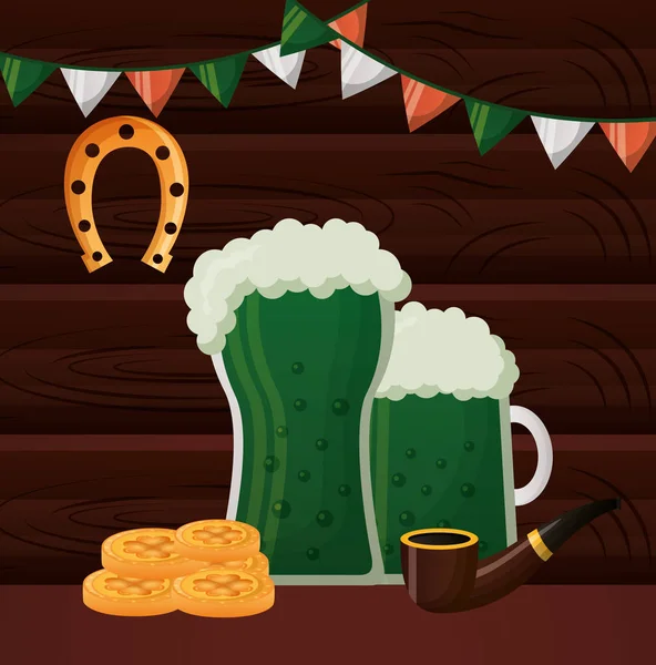 Joyeuse St Patricks Day — Image vectorielle