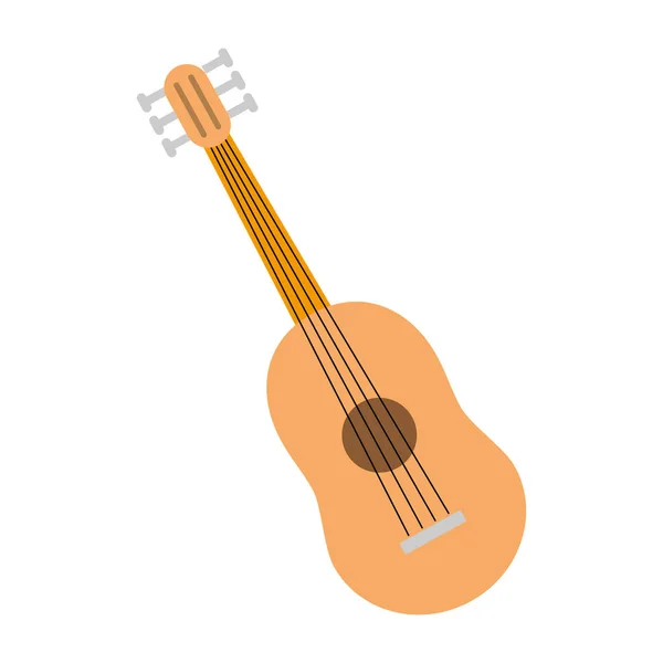 Instrumento de guitarra música — Vector de stock