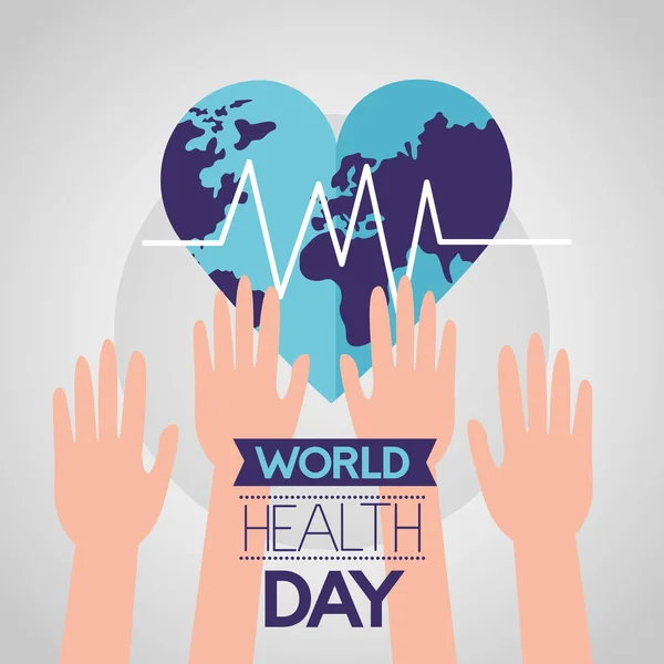 Dia mundial da saúde —  Vetores de Stock