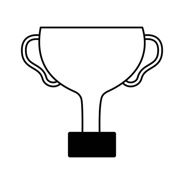 Icône trophée prix — Image vectorielle