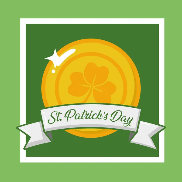 Glad St Patricks dag — Stock vektor