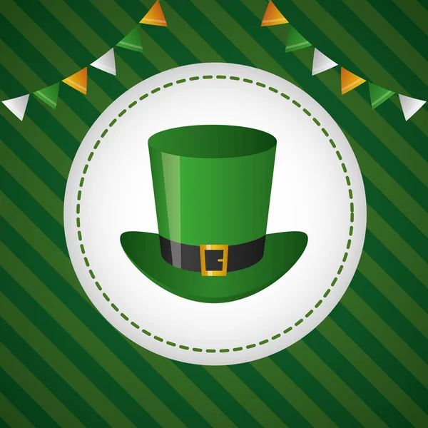 Glücklicher St. Patricks Day — Stockvektor